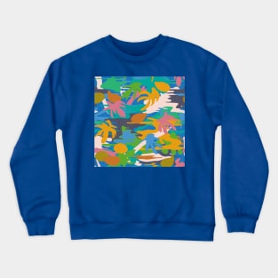 Tahiti Garden / Exotic Plants and Fruits Crewneck Sweatshirt